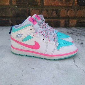 NIKE AIR JORDAN 1 GIRLS SNEAKERS SIZE 3 YOUTH SHOES